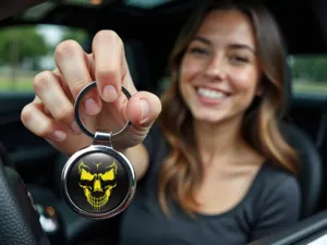 Keyfob Limited Key Ring Steel Design Force